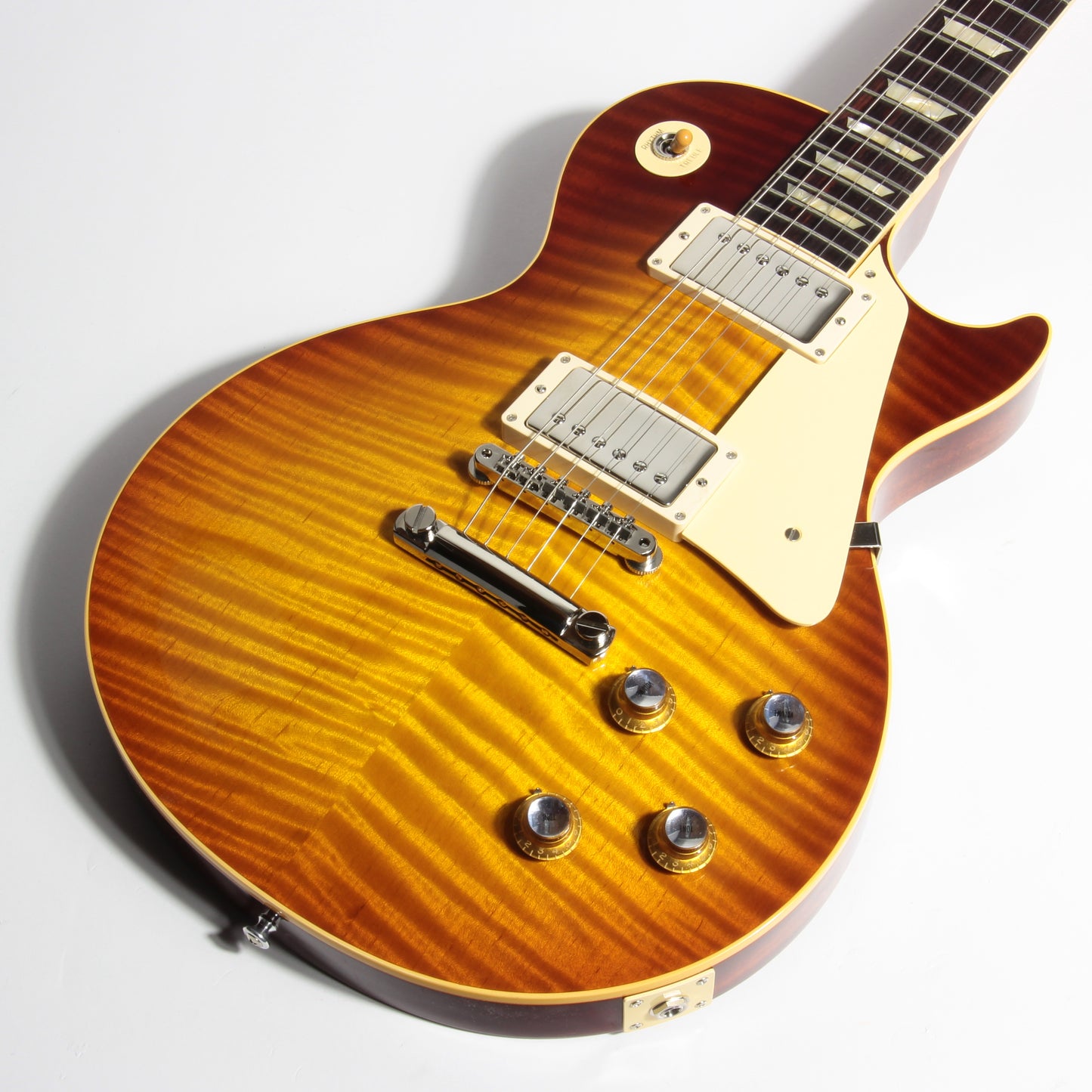 2020 Gibson Custom Shop 1960 Les Paul Standard 60th Anniversary - Iced Tea, R0 '60 Historic Reissue Flametop