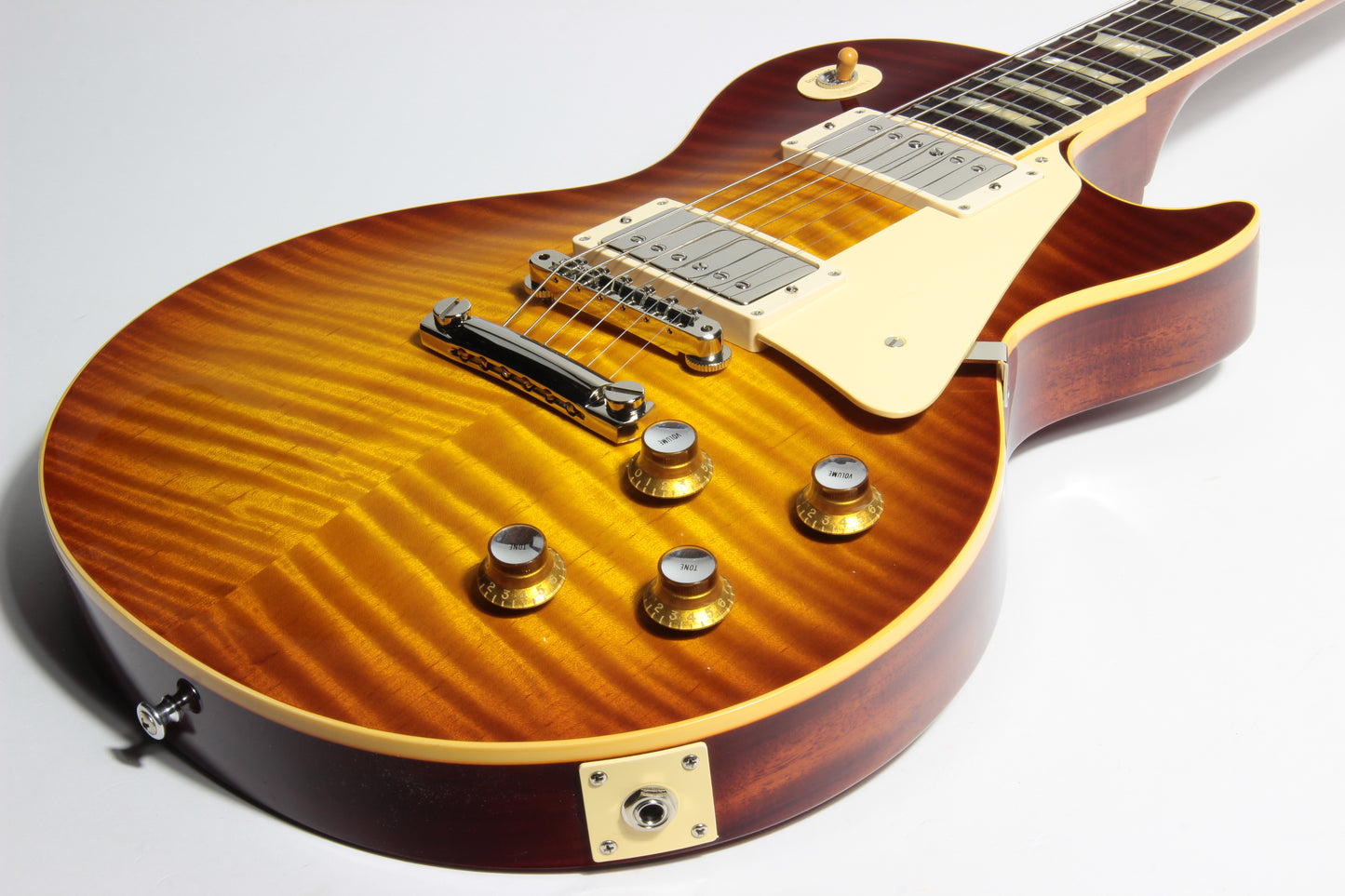 2020 Gibson Custom Shop 1960 Les Paul Standard 60th Anniversary - Iced Tea, R0 '60 Historic Reissue Flametop