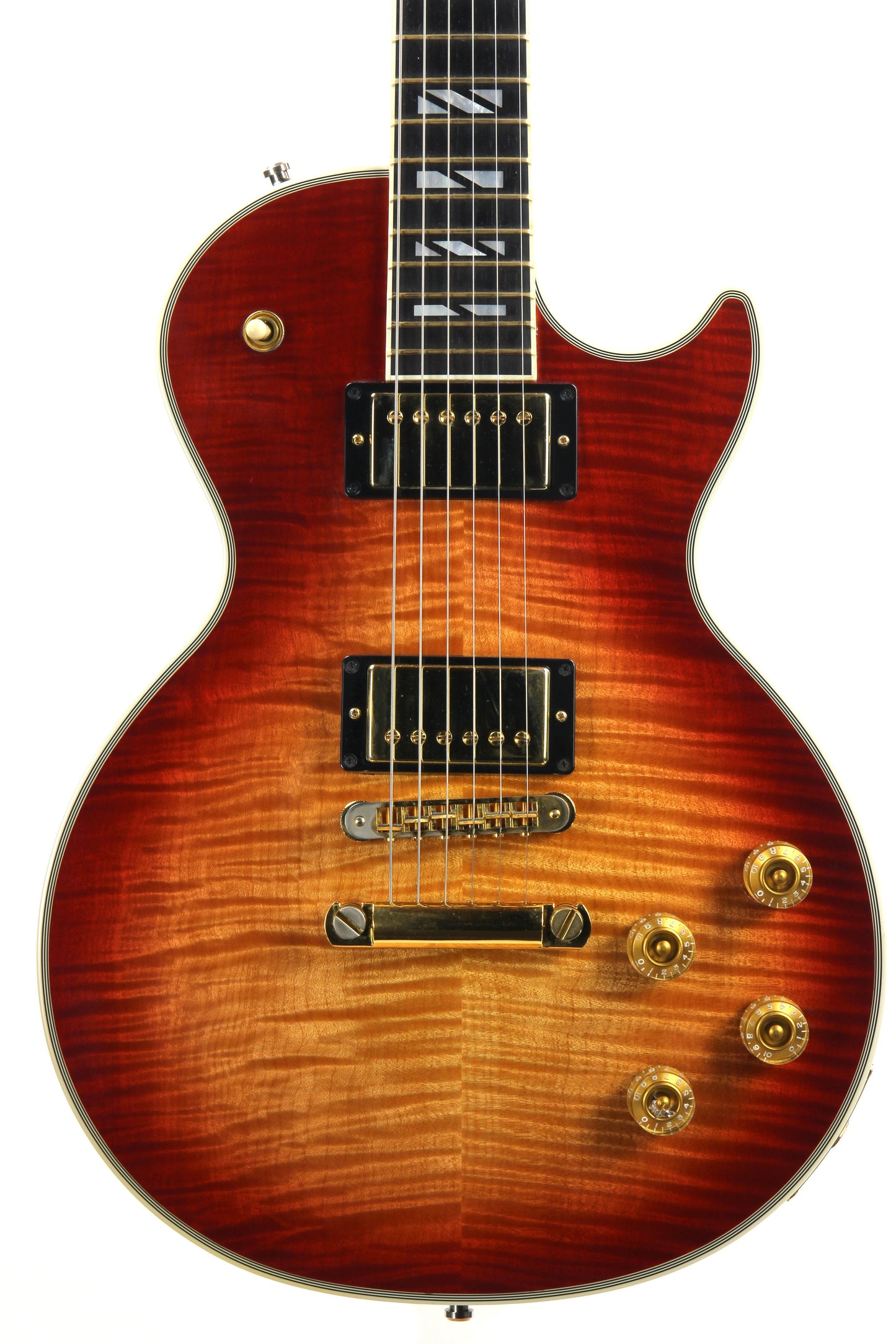 2006 Gibson Les Paul Supreme KILLER Flame Top and Back - Ebony Fretboard - Super 400 Custom Inlays!