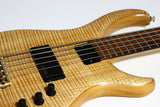 1999 Alembic Excel 5-String Bass - Flame Maple Top, Ash Body, Pau Ferro Board, High Quality USA!
