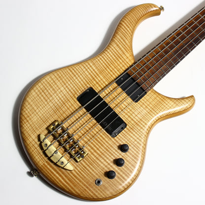 1999 Alembic Excel 5-String Bass - Flame Maple Top, Ash Body, Pau Ferro Board, High Quality USA!