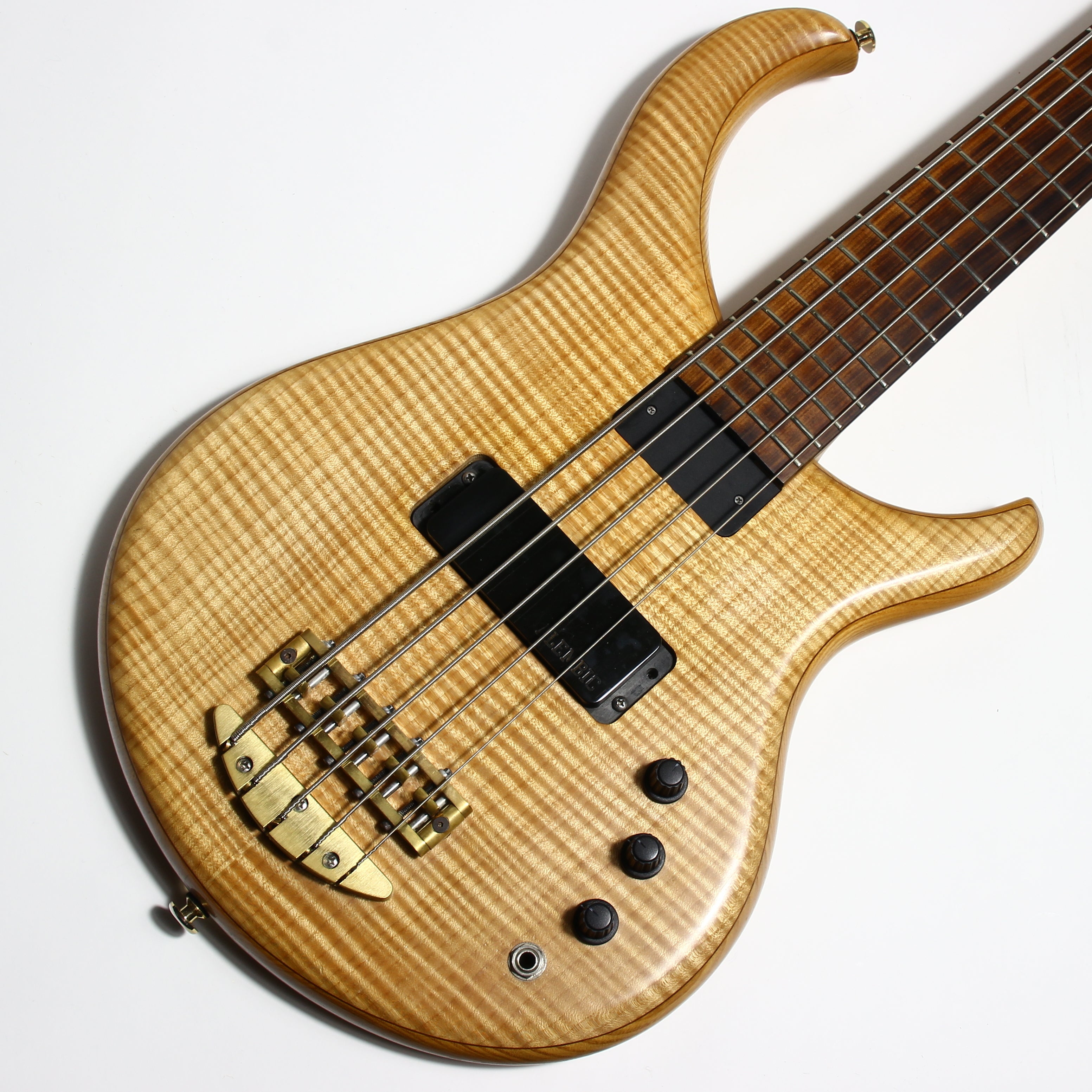 *SOLD*  1999 Alembic Excel 5-String Bass - Flame Maple Top, Ash Body, Pau Ferro Board, High Quality USA!