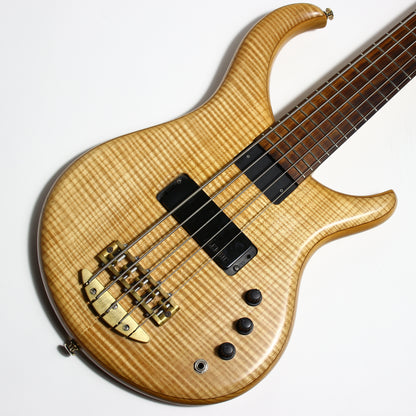 1999 Alembic Excel 5-String Bass - Flame Maple Top, Ash Body, Pau Ferro Board, High Quality USA!