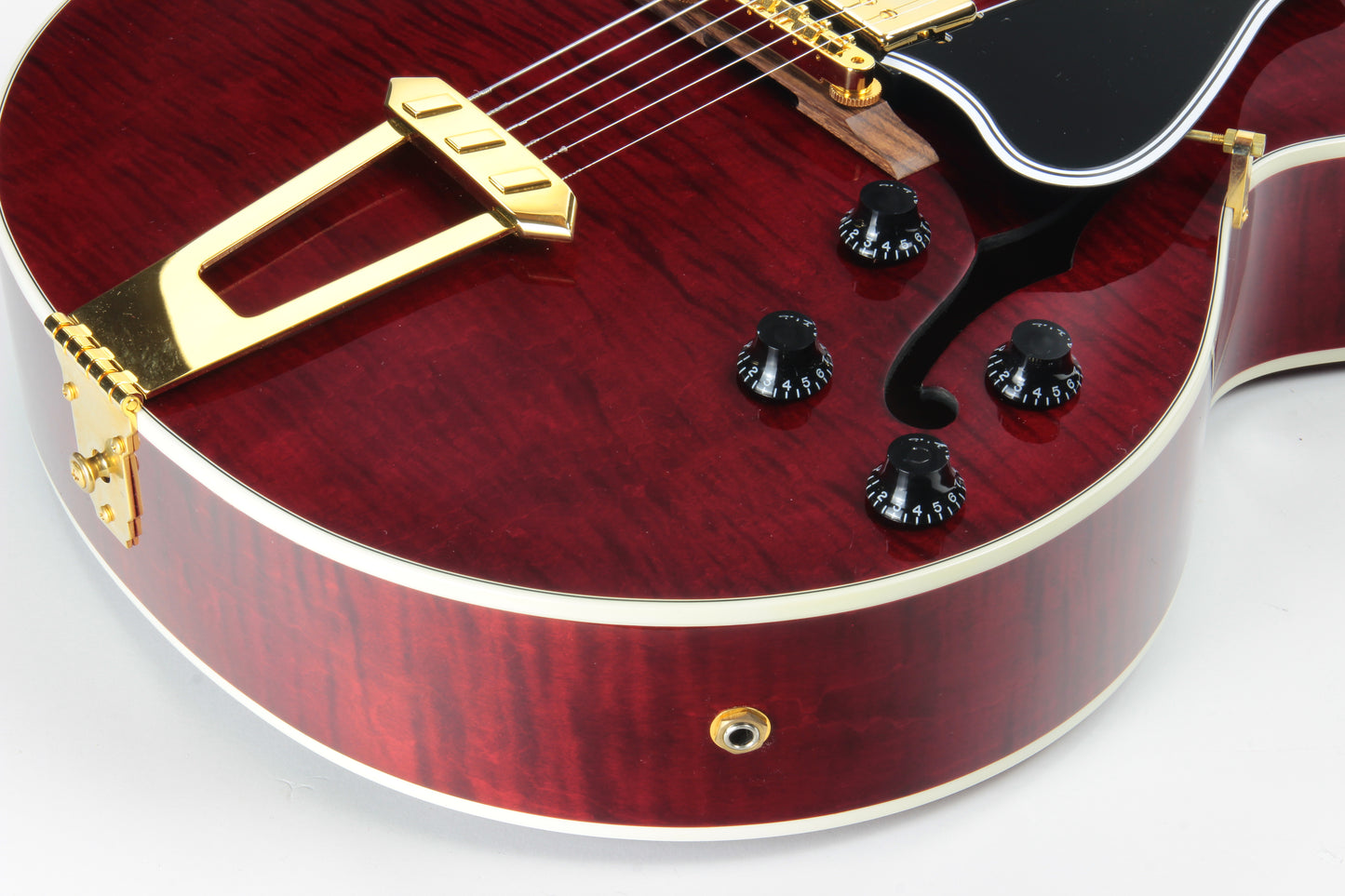 2011 Gibson Custom Shop ES-175 Highly Figured Wine Red - Archtop Jazz Guitar w/ Original Case!