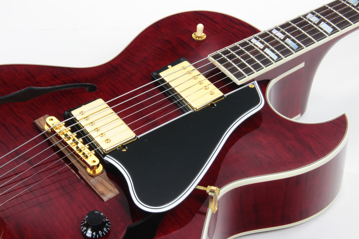 2011 Gibson Custom Shop ES-175 Highly Figured Wine Red - Archtop Jazz Guitar w/ Original Case!