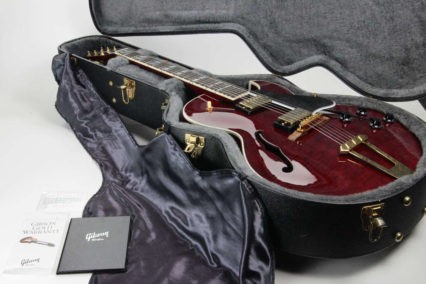 2011 Gibson Custom Shop ES-175 Highly Figured Wine Red - Archtop Jazz Guitar w/ Original Case!