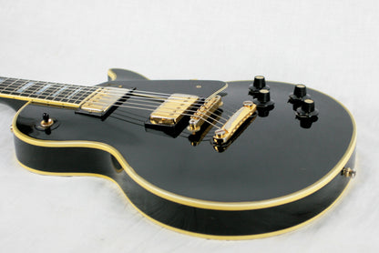 1973 Gibson Les Paul Custom BLACK BEAUTY w Original Case Patent Sticker Pickups 1970's