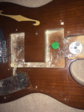 1979 Fender Telecaster Thinline Mocha Brown Finish w/ OHSC! 1970's Tele, Deluxe, Custom, Wide-Range Humbuckers!