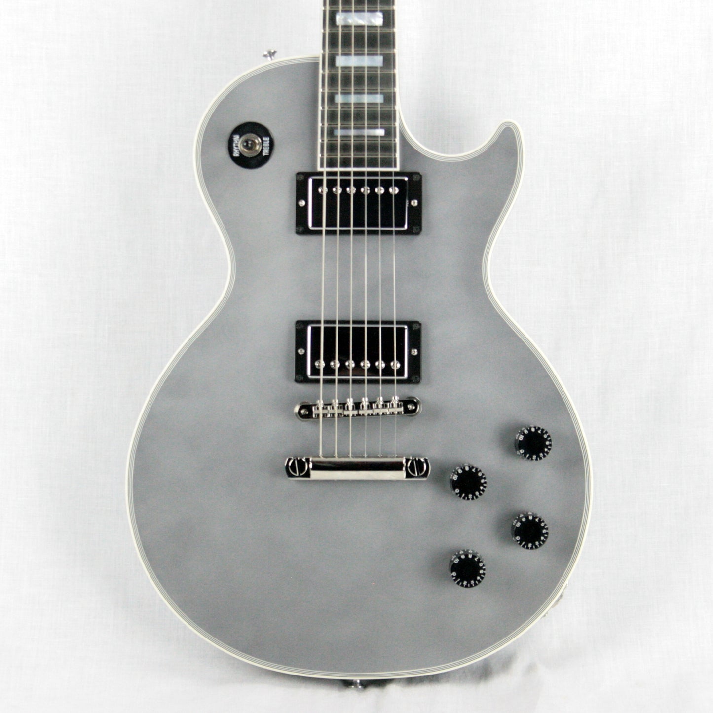 2017 Gibson Custom Shop Les Paul Modern Axcess SATIN RHINO GRAY Chrome Hardware