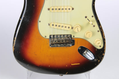 1962 Fender Stratocaster Slab-Board Pre-CBS Strat w/ OHSC! 100% original