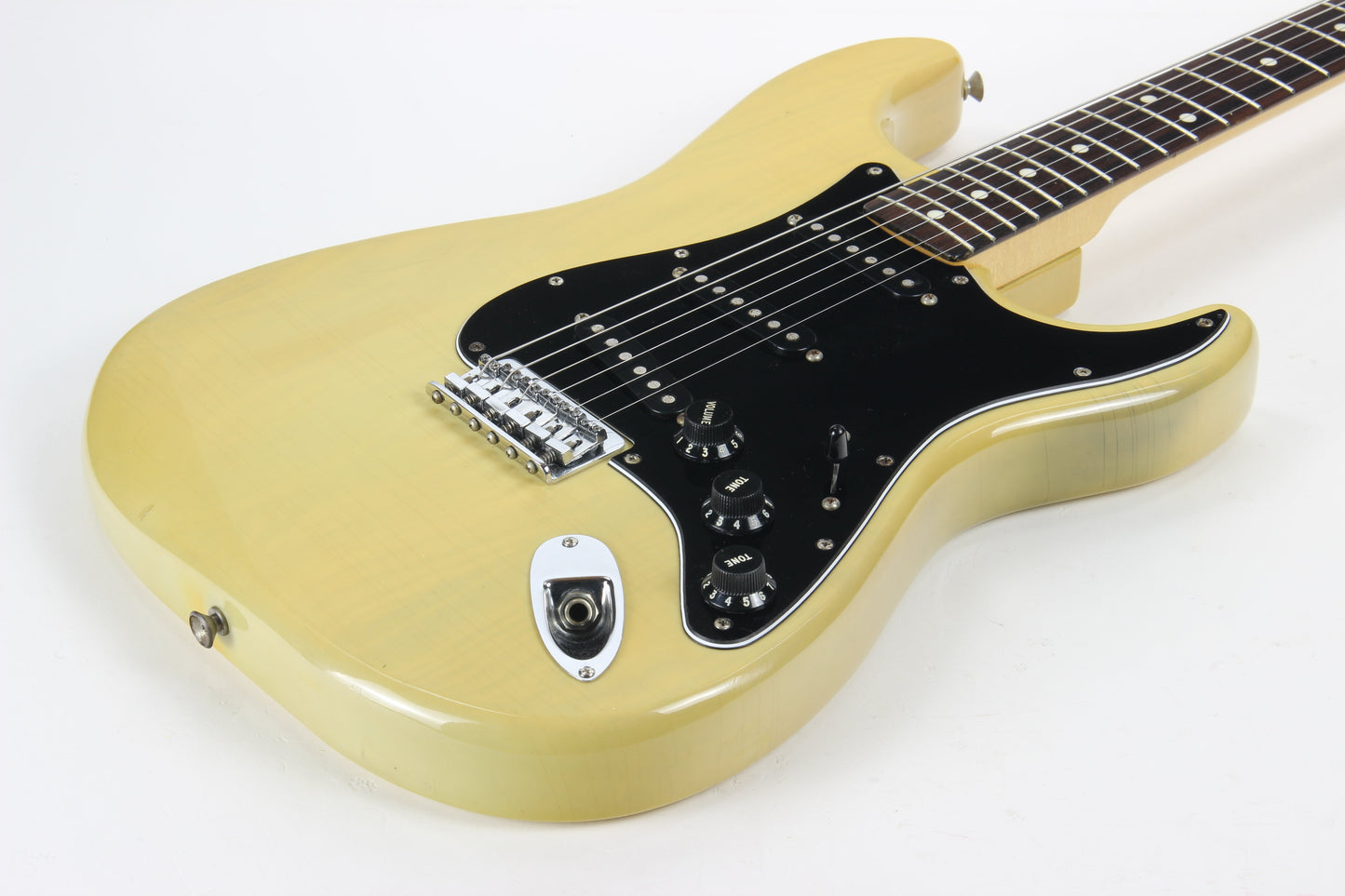1979 Fender Stratocaster Blonde Ash Hardtail - Original See Through Finish! 1980 Vintage!