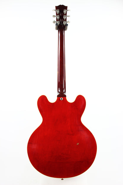 2008 Gibson Custom Shop Lee Ritenour 1961 ES-335 AGED & SIGNED! Cherry Red Dot Neck Reissue Inspired By