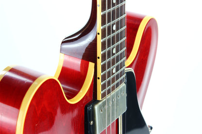 2008 Gibson Custom Shop Lee Ritenour 1961 ES-335 AGED & SIGNED! Cherry Red Dot Neck Reissue Inspired By