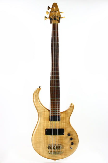 1999 Alembic Excel 5-String Bass - Flame Maple Top, Ash Body, Pau Ferro Board, High Quality USA!