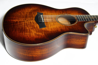 2016 Taylor K66ce 12 String Hawaiian KOA Top, Back, Sides! Shaded Edgeburst GS k26ce