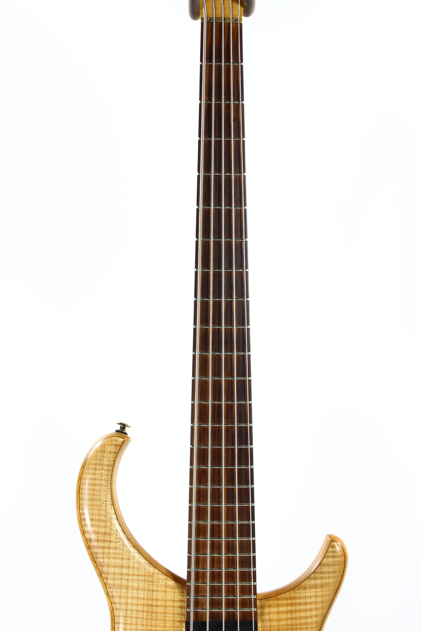 1999 Alembic Excel 5-String Bass - Flame Maple Top, Ash Body, Pau Ferro Board, High Quality USA!