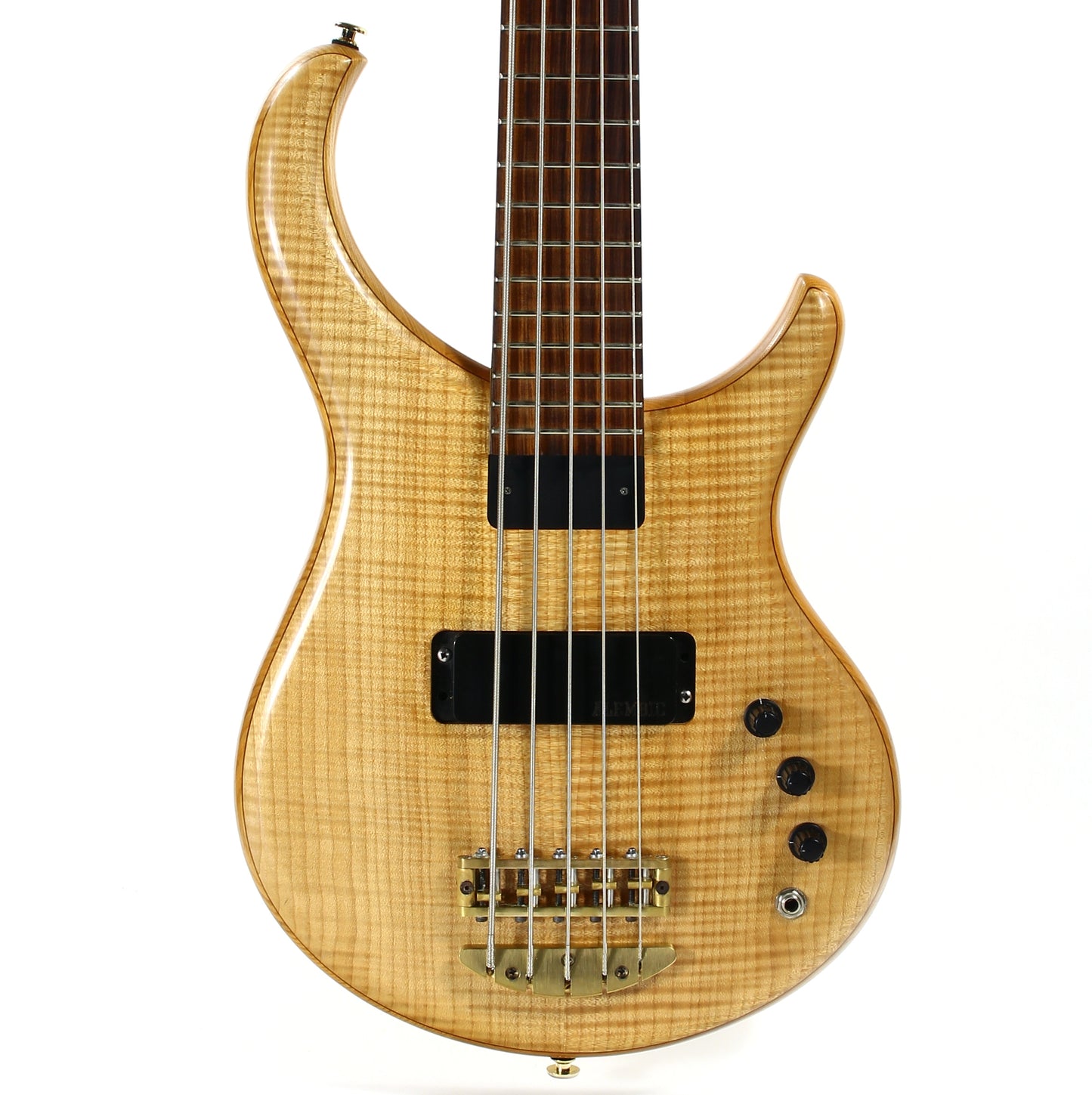 1999 Alembic Excel 5-String Bass - Flame Maple Top, Ash Body, Pau Ferro Board, High Quality USA!