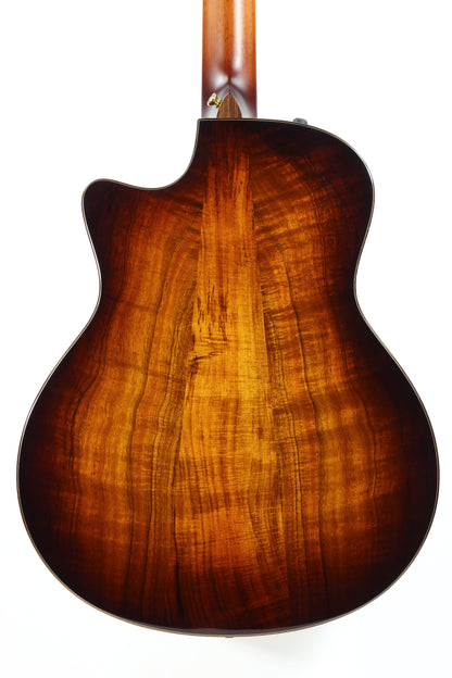 2016 Taylor K66ce 12 String Hawaiian KOA Top, Back, Sides! Shaded Edgeburst GS k26ce