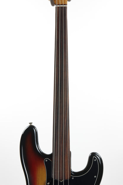 1975 Fender Precision Bass Fretless Vintage - Sunburst, Rosewood Board, Clean P-Bass!