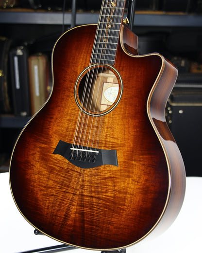 2016 Taylor K66ce 12 String Hawaiian KOA Top, Back, Sides! Shaded Edgeburst GS k26ce