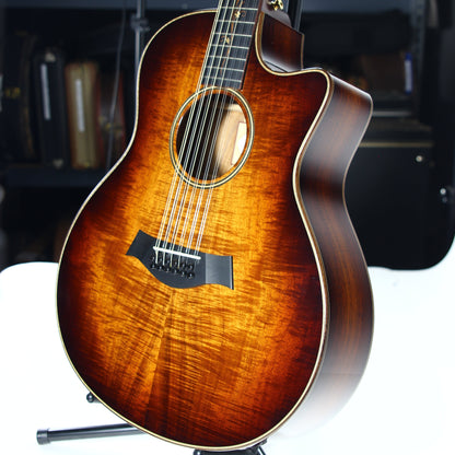 2016 Taylor K66ce 12 String Hawaiian KOA Top, Back, Sides! Shaded Edgeburst GS k26ce