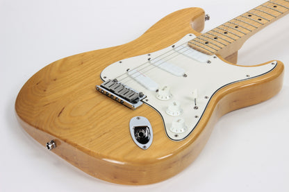 1990 Fender American Stratocaster Strat Plus Natural ASH USA Deluxe - Lace Sensor Pickups!