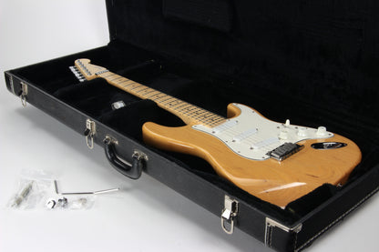 1990 Fender American Stratocaster Strat Plus Natural ASH USA Deluxe - Lace Sensor Pickups!