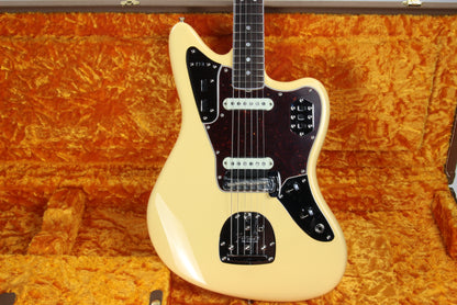 Fender 1965 American Vintage Thin Skin Jaguar Reissue - White, Matching Headstock, Bound, Lacquer, AVRI