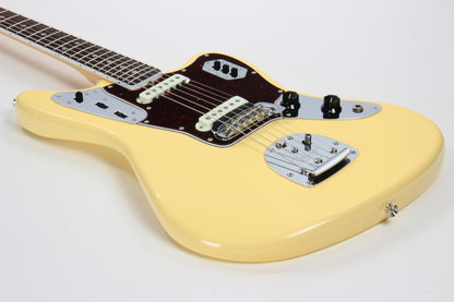 Fender 1965 American Vintage Thin Skin Jaguar Reissue - White, Matching Headstock, Bound, Lacquer, AVRI