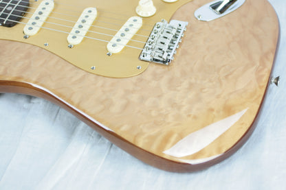 2019 Fender USA Rarities Quilt Maple Top American Original '60s Stratocaster Natural Rosewood Neck Strat