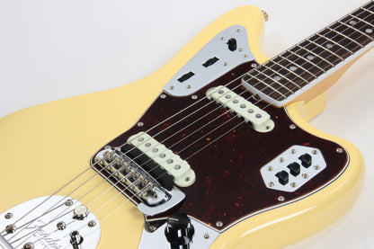 Fender 1965 American Vintage Thin Skin Jaguar Reissue - White, Matching Headstock, Bound, Lacquer, AVRI