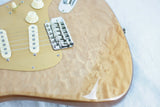 2019 Fender USA Rarities Quilt Maple Top American Original '60s Stratocaster Natural Rosewood Neck Strat