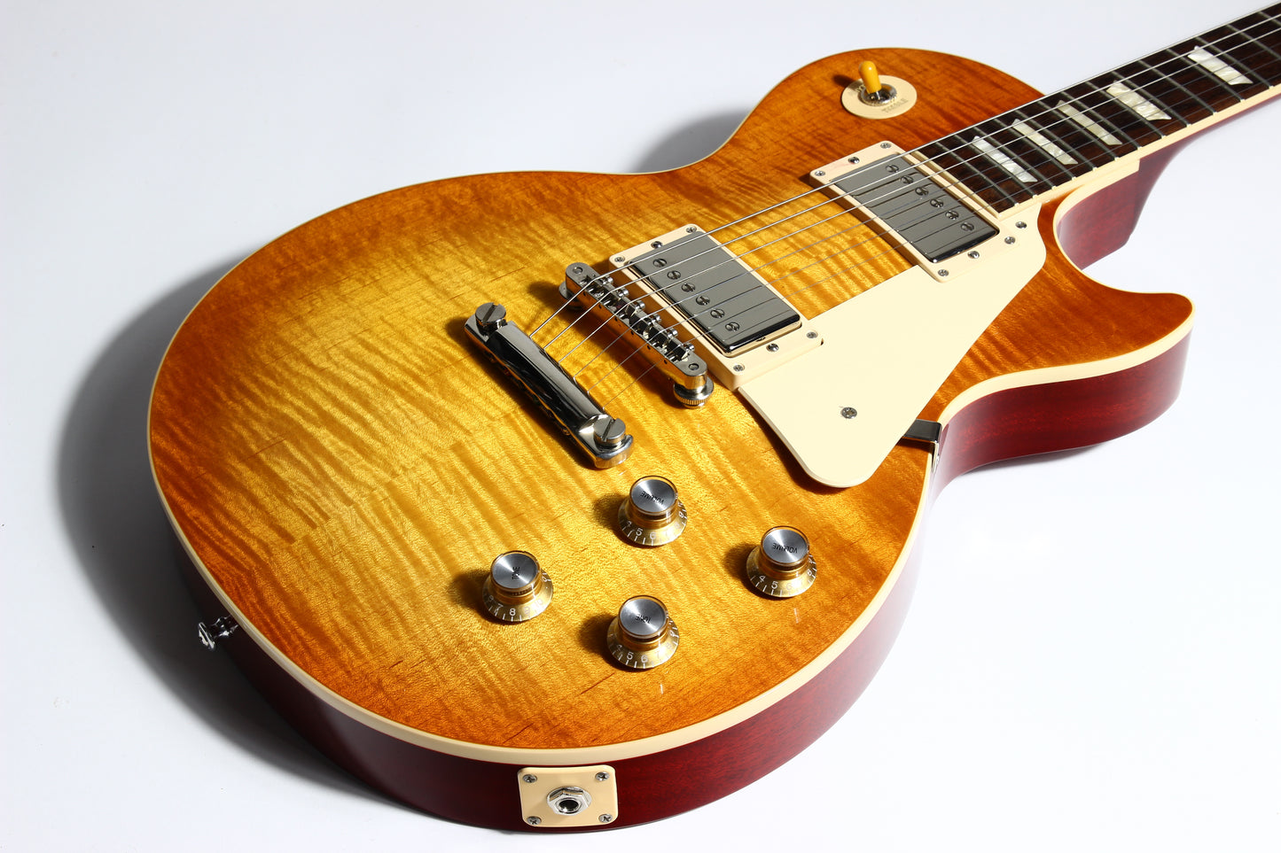 2020 Gibson Les Paul Standard '60s Electric Guitar - Unburst, Flametop, Sunburst, 1960's, 60's, Slim Neck