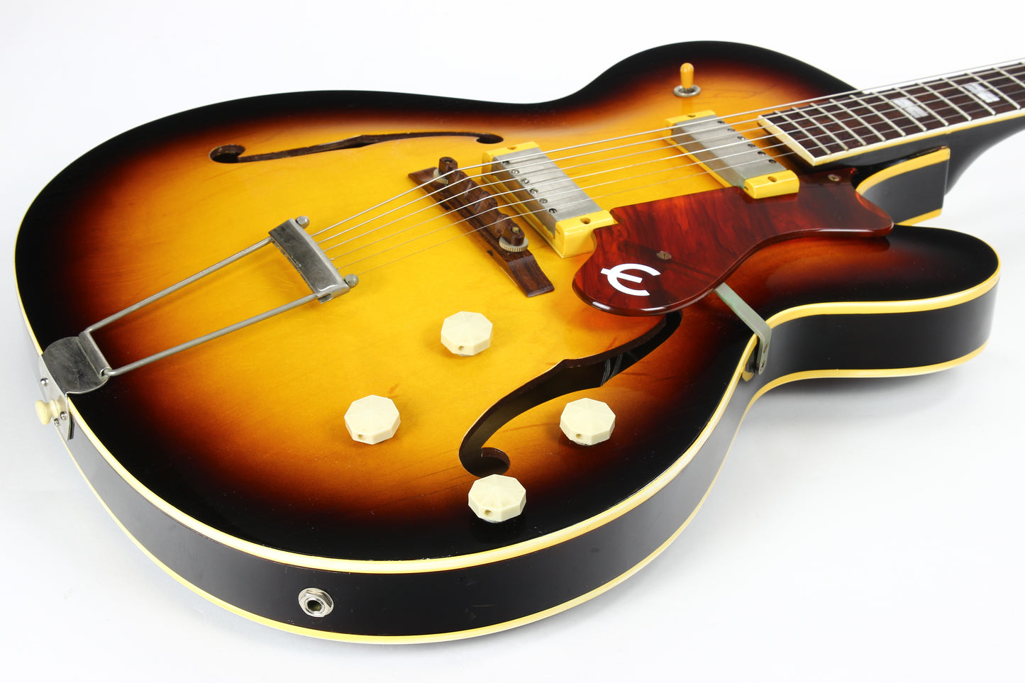 RARE 1958 Epiphone Gibson-Made Zephyr Regent Thinline E312T Electric - 2 New York Pickups, Cutaway