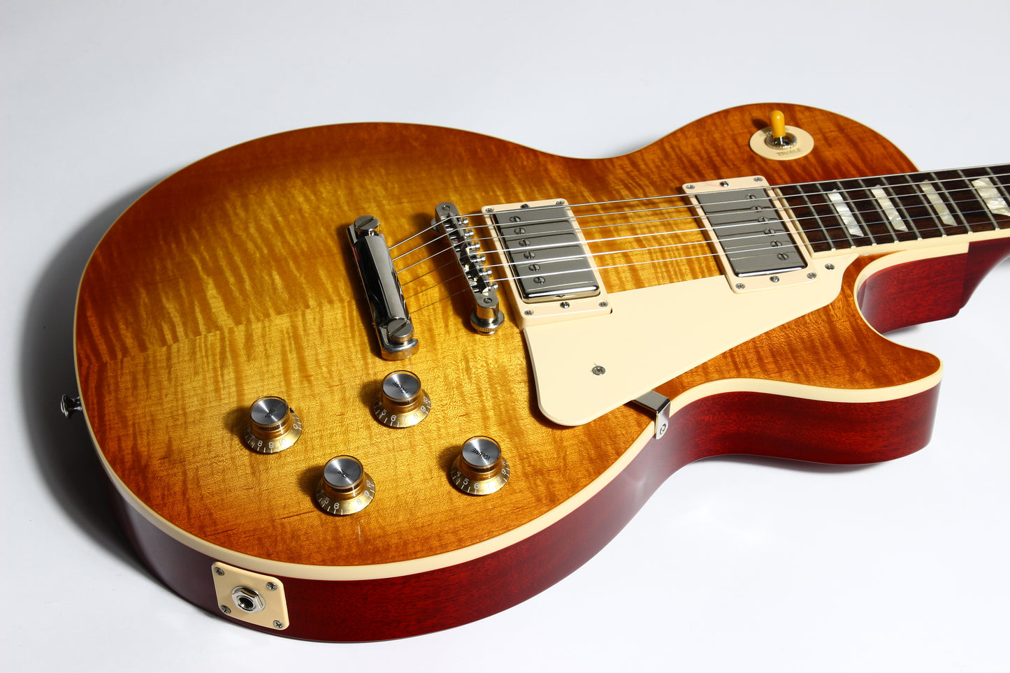 2020 Gibson Les Paul Standard '60s Electric Guitar - Unburst, Flametop, Sunburst, 1960's, 60's, Slim Neck