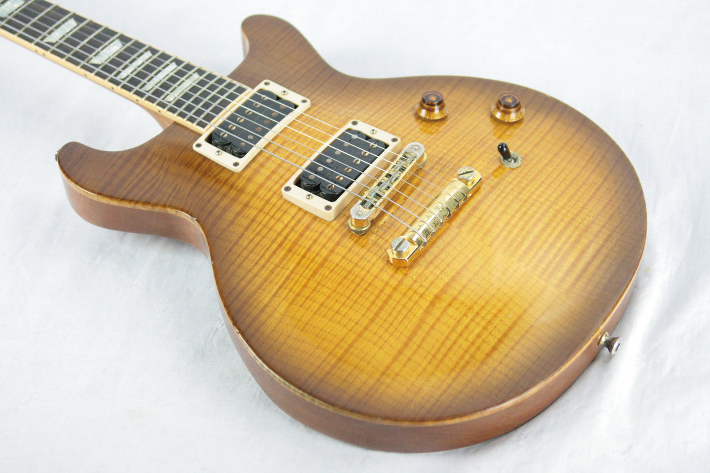 FLAMETOP 2003 Gibson Les Paul Standard DC Double Cut! Cutaway Plus Honey Burst