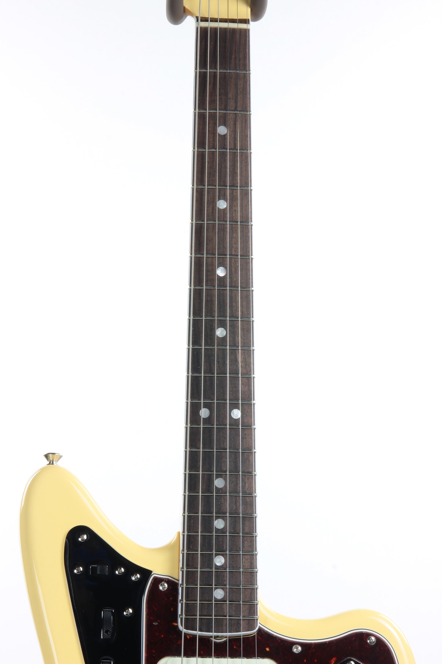 Fender 1965 American Vintage Thin Skin Jaguar Reissue - White, Matching Headstock, Bound, Lacquer, AVRI