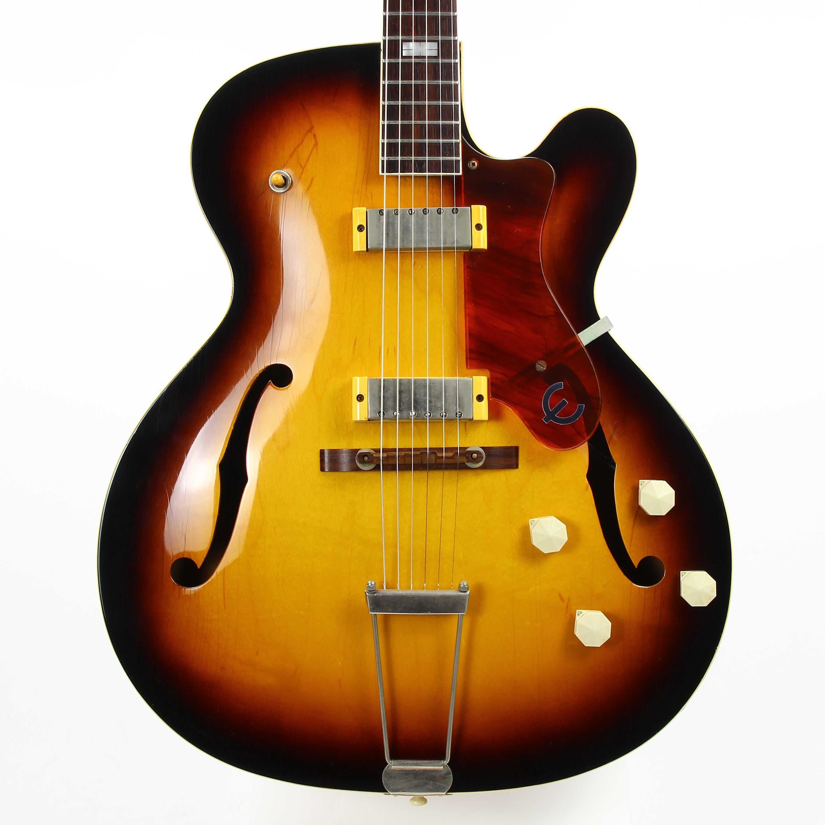 RARE 1958 Epiphone Gibson-Made Zephyr Regent Thinline E312T Electric - 2 New York Pickups, Cutaway