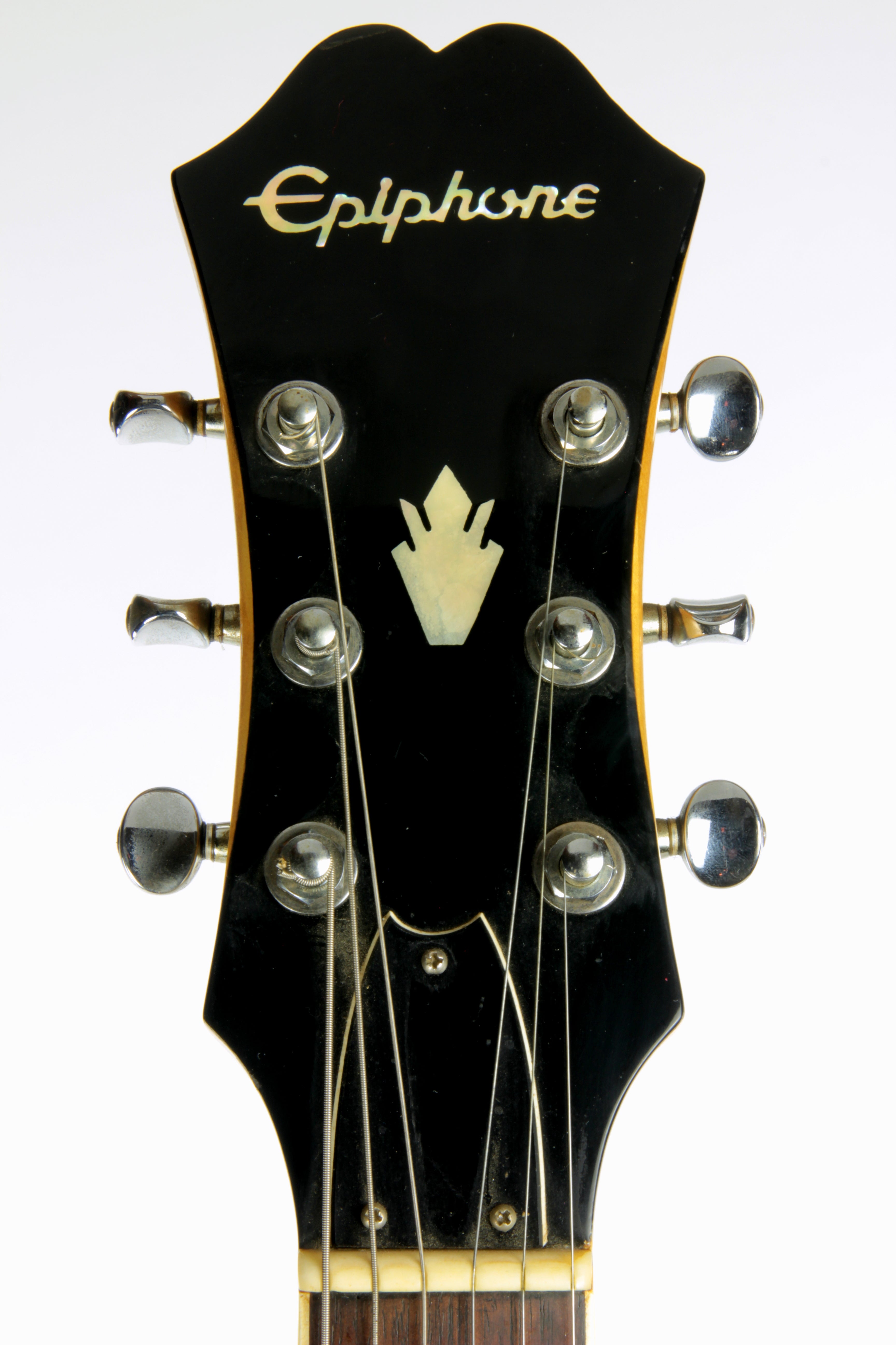 1982 Epiphone MIJ Japan RIVIERA Antique Natural Matsumoku Gibson ES-33 –  Kansas City Vintage Guitars