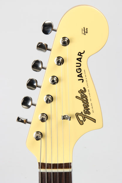 Fender 1965 American Vintage Thin Skin Jaguar Reissue - White, Matching Headstock, Bound, Lacquer, AVRI