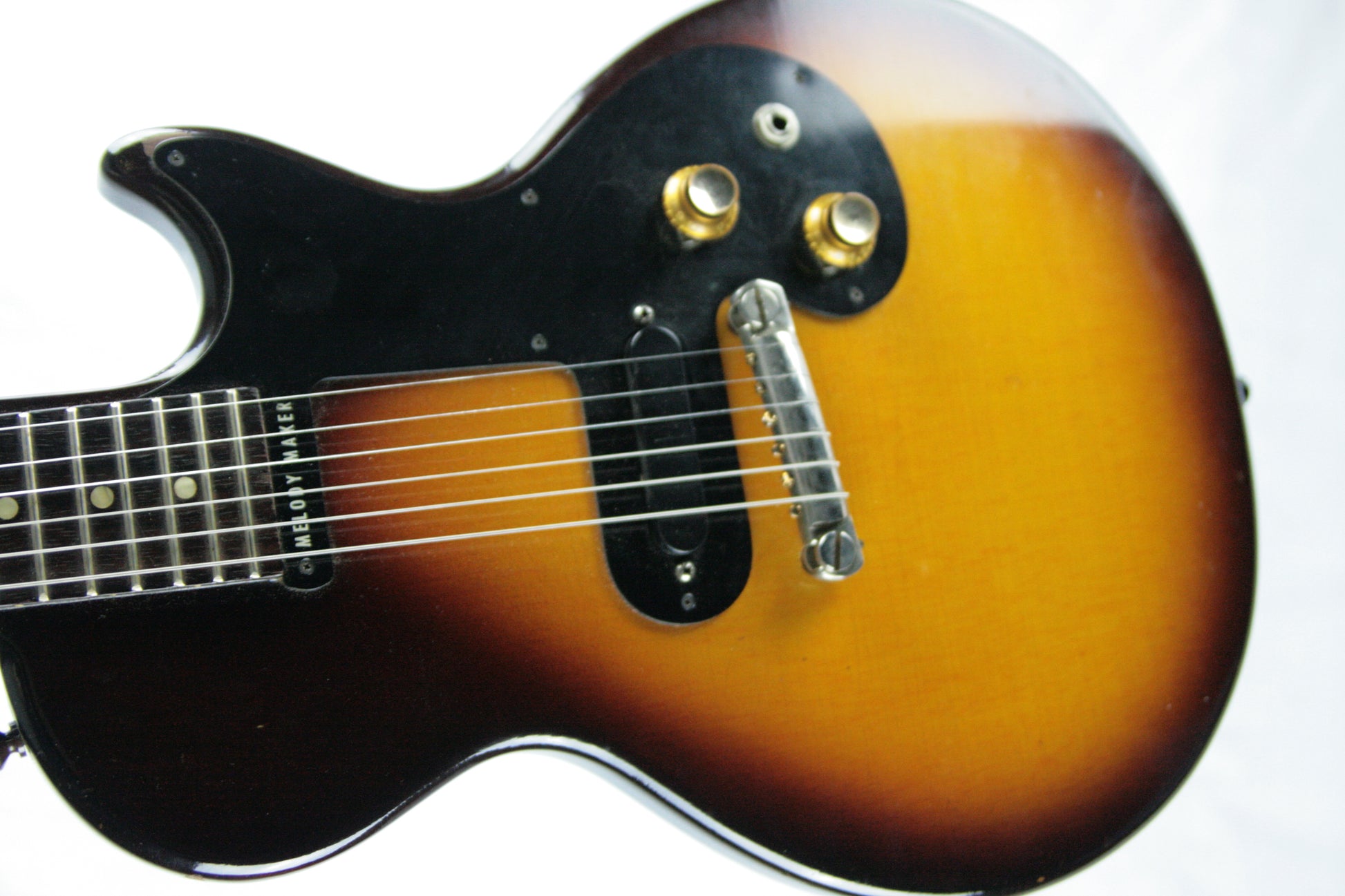1961 Gibson Melody Maker Singlecut! Sunburst All-Original 1961 Gibson Melody Maker Singlecut! Sunburst All-Original