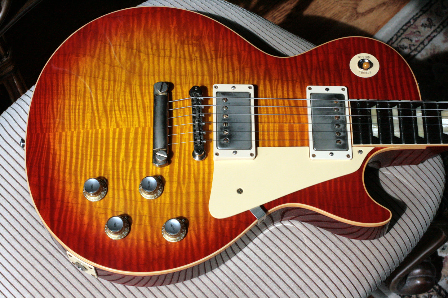 2019 Gibson 1960 Les Paul Historic '60 Reissue R0 Custom Shop Washed Cherry Sunburst