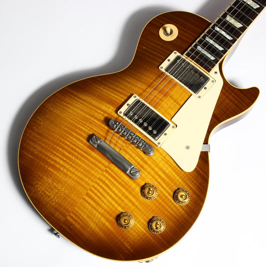 2003 Gibson 50's Les Paul Standard Plus Honey Burst Flametop -- 1950's Neck, Burstbucker PAF's!