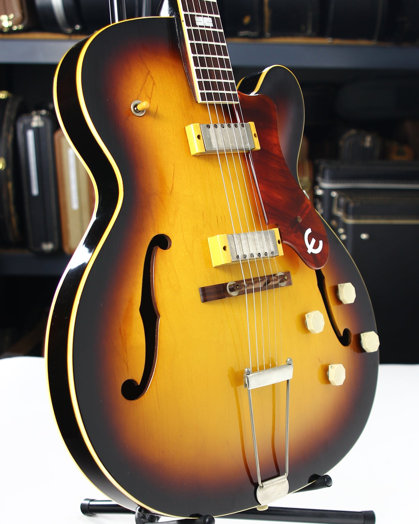 RARE 1958 Epiphone Gibson-Made Zephyr Regent Thinline E312T Electric - 2 New York Pickups, Cutaway