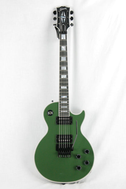 MINT 2018 Gibson Custom Shop Les Paul Modern Axcess HUNTER GREEN Black Floyd Rose