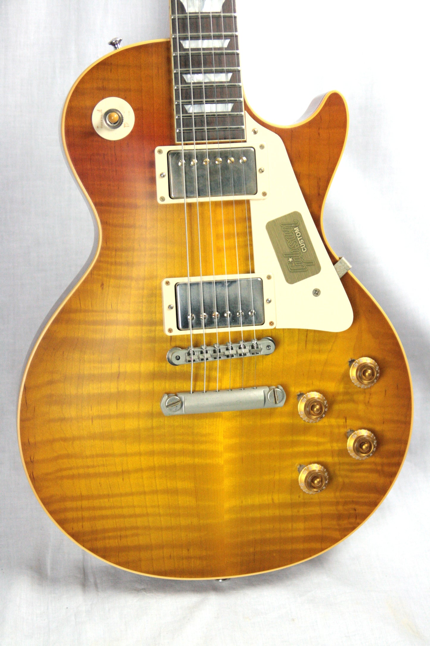 FLAMETOP 1958 Gibson Mark Knopfler VOS Les Paul Custom Shop Historic 58 R8 Lightweight! THE BEST!