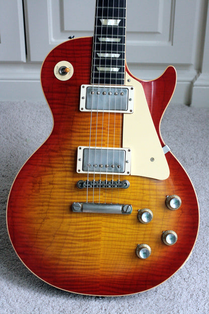 2019 Gibson 1960 Les Paul Historic '60 Reissue R0 Custom Shop Washed Cherry Sunburst