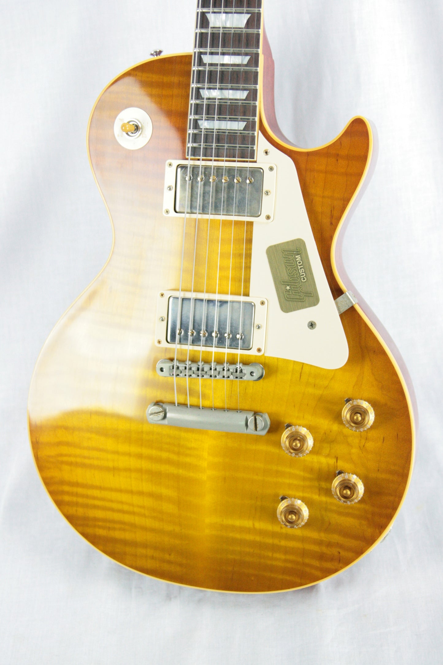 FLAMETOP 1958 Gibson Mark Knopfler VOS Les Paul Custom Shop Historic 58 R8 Lightweight! THE BEST!