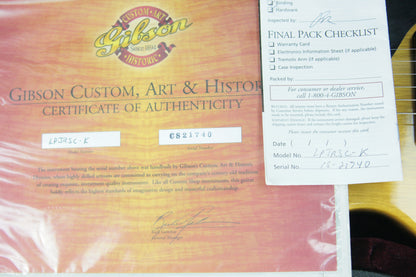 RARE 2002 Gibson 57 KORINA Les Paul Jr. Reissue! 1957 Junior Custom Shop Historic African Limba