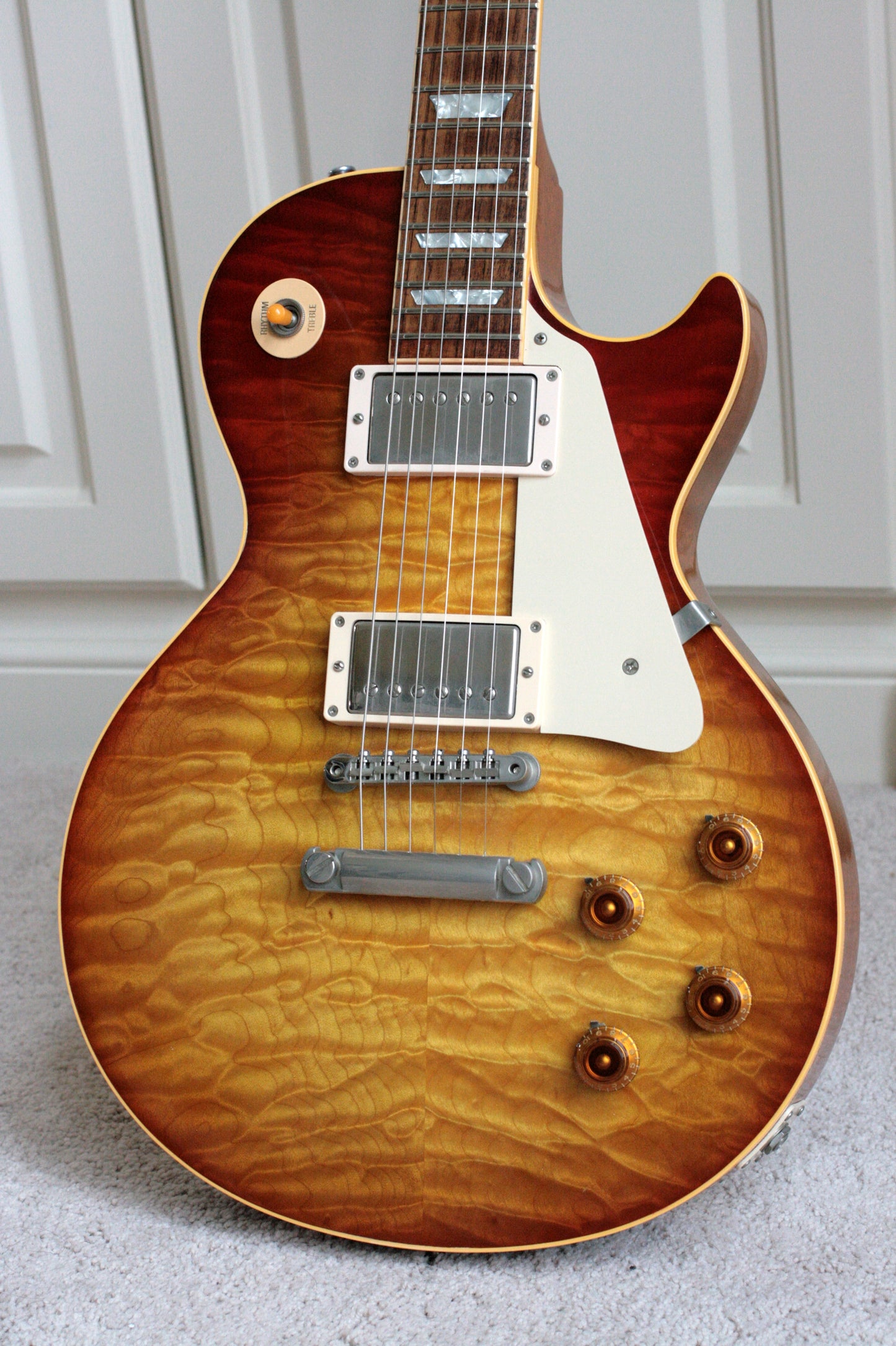 1999 Gibson '59 Reissue 40th Anniversary Les Paul **KILLER TOP** 1959 Quilt Custom Shop Historic LP R9 AAAAA